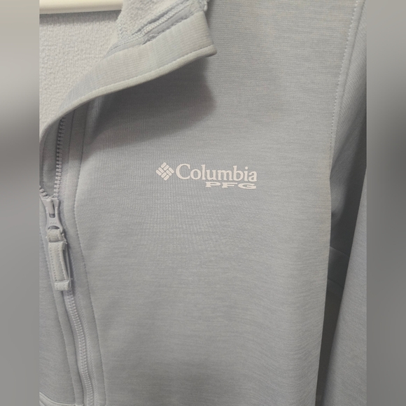 Columbia PFG Women's Jacket Light Gray Size Medium - Picture 6 of 6